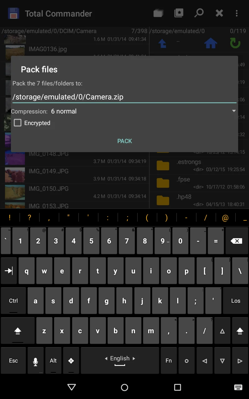 Total Commander - file manager screenshot