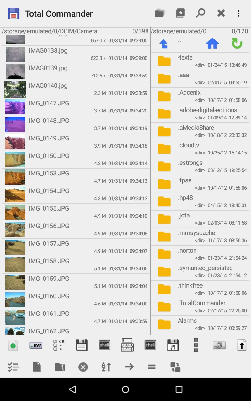 Total Commander - file manager screenshot
