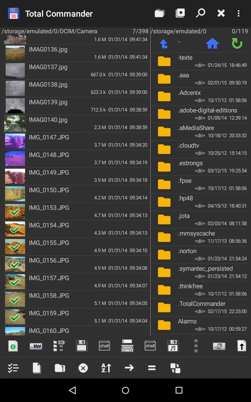 Total Commander - file manager screenshot